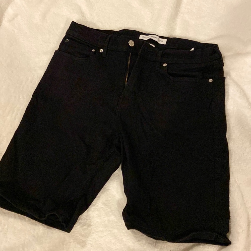 Calvin Klein Jean Black Shorts size 32